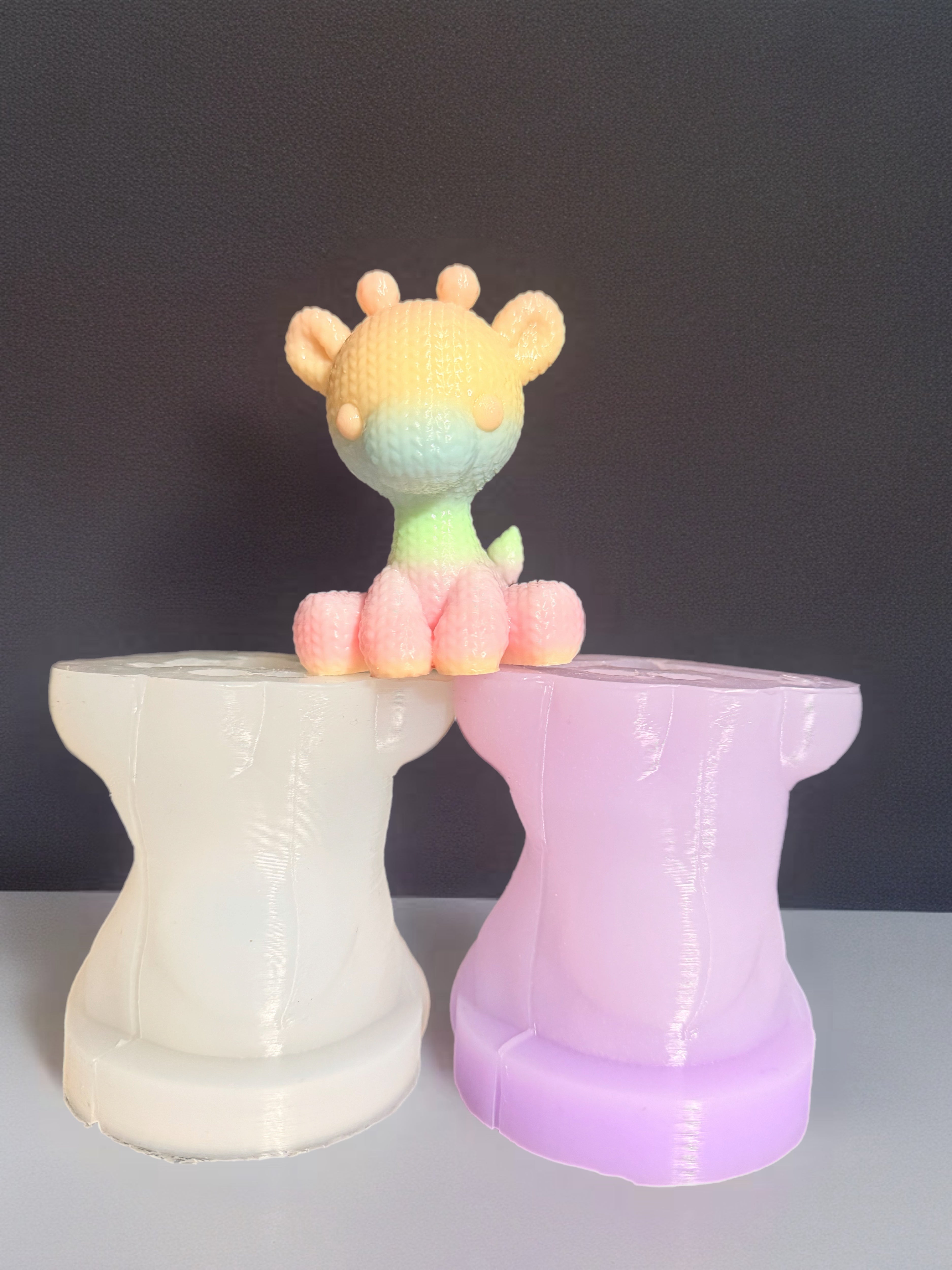 Crochet Giraffe Silicone mold