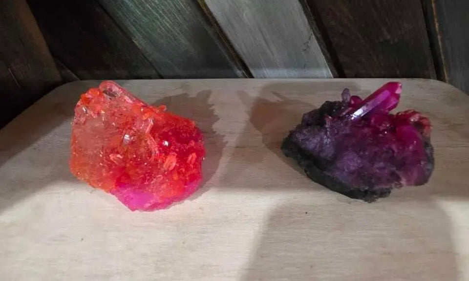 Raw crystal mold