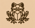 Geometric Frog Template