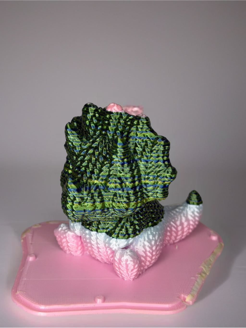 Crochet Triceratops Dinosaur Mold