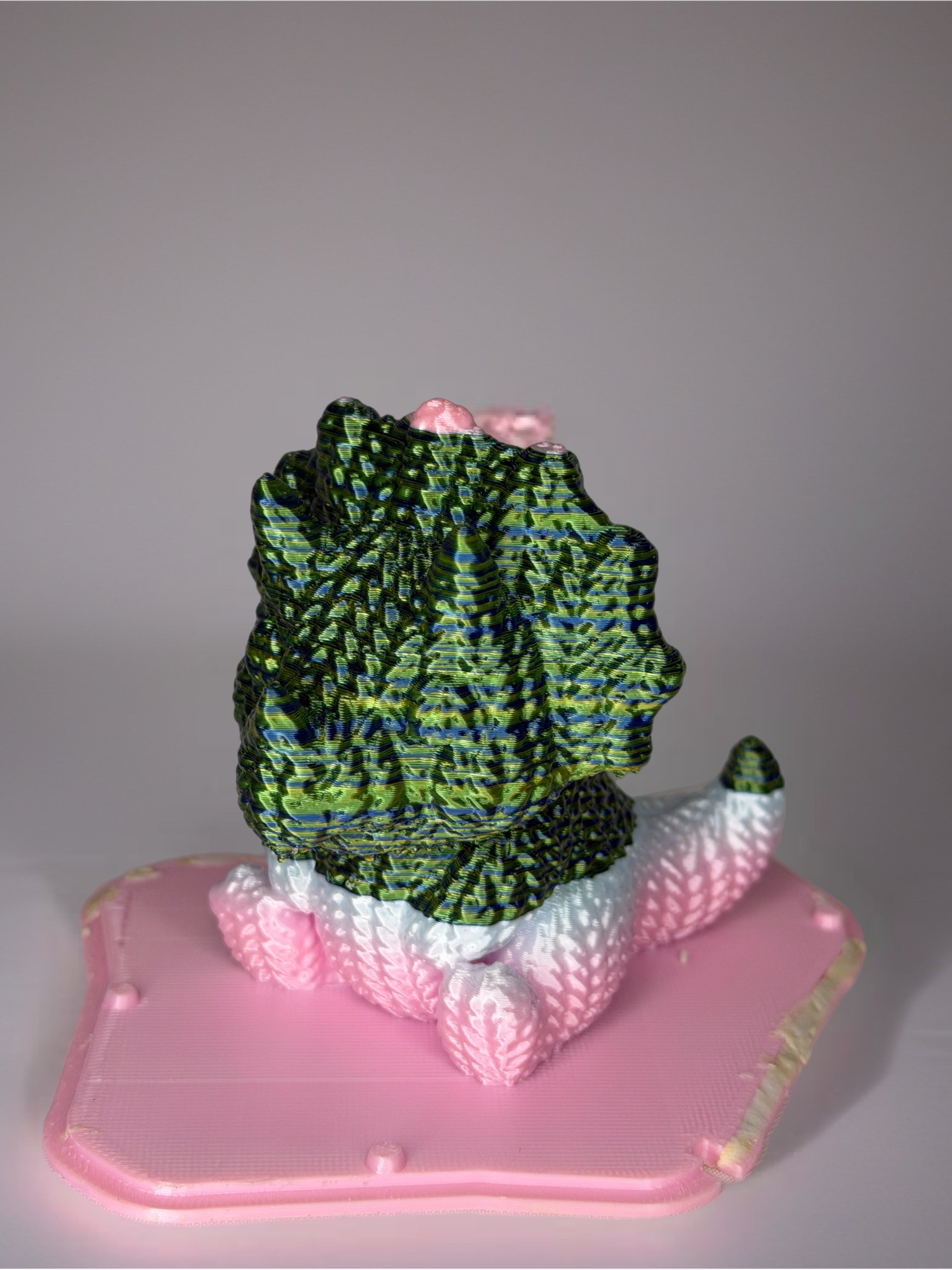 Crochet Triceratops Dinosaur Mold