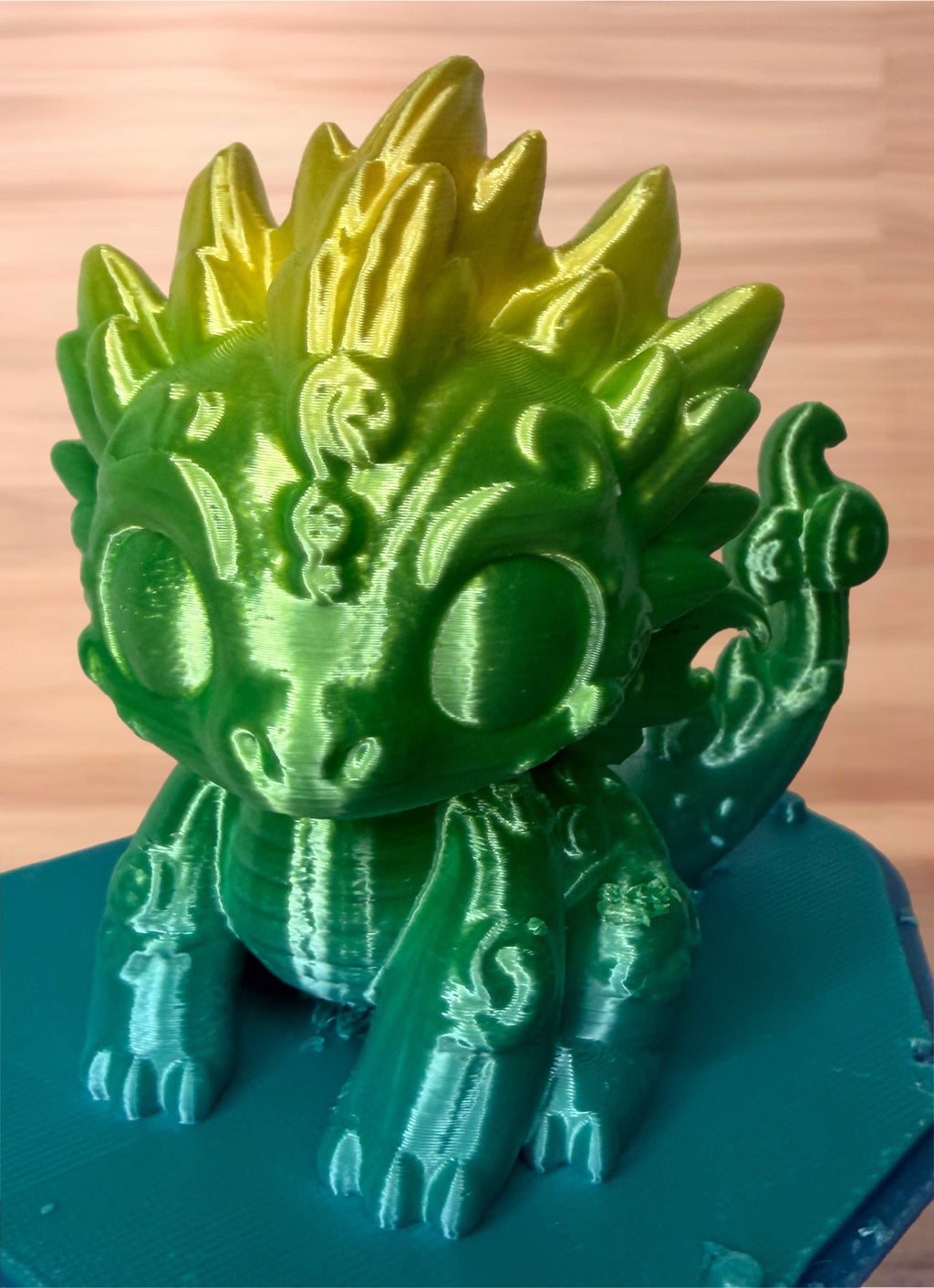 A Fantasy Water Dragon Mold