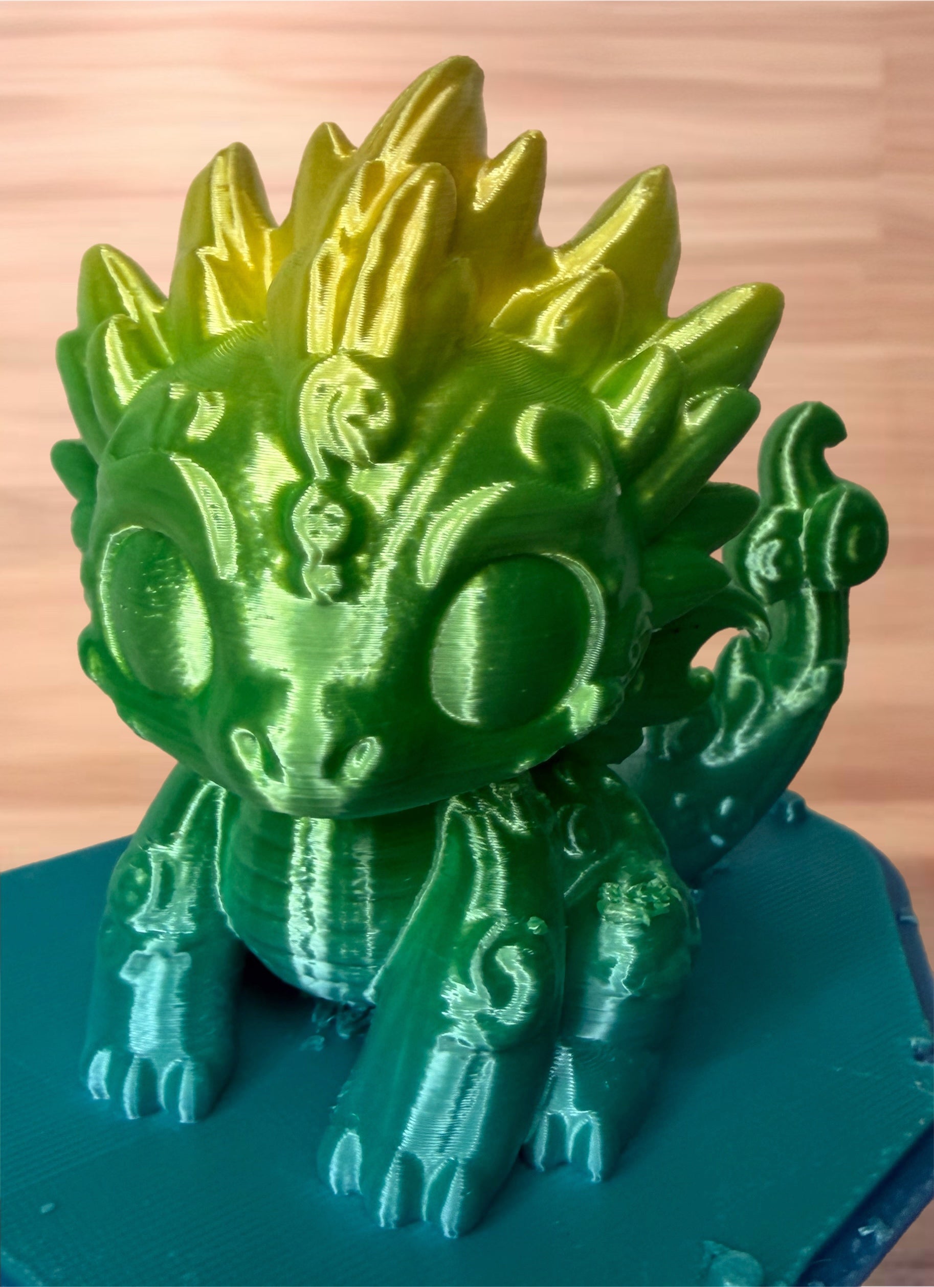 A Fantasy Water Dragon Mold