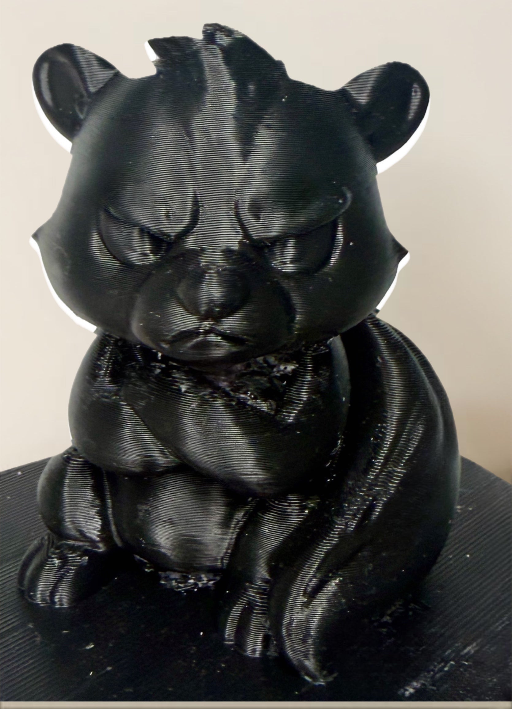 Grumpy Squirrel Mold