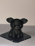 Sitting Crochet Pig Mold