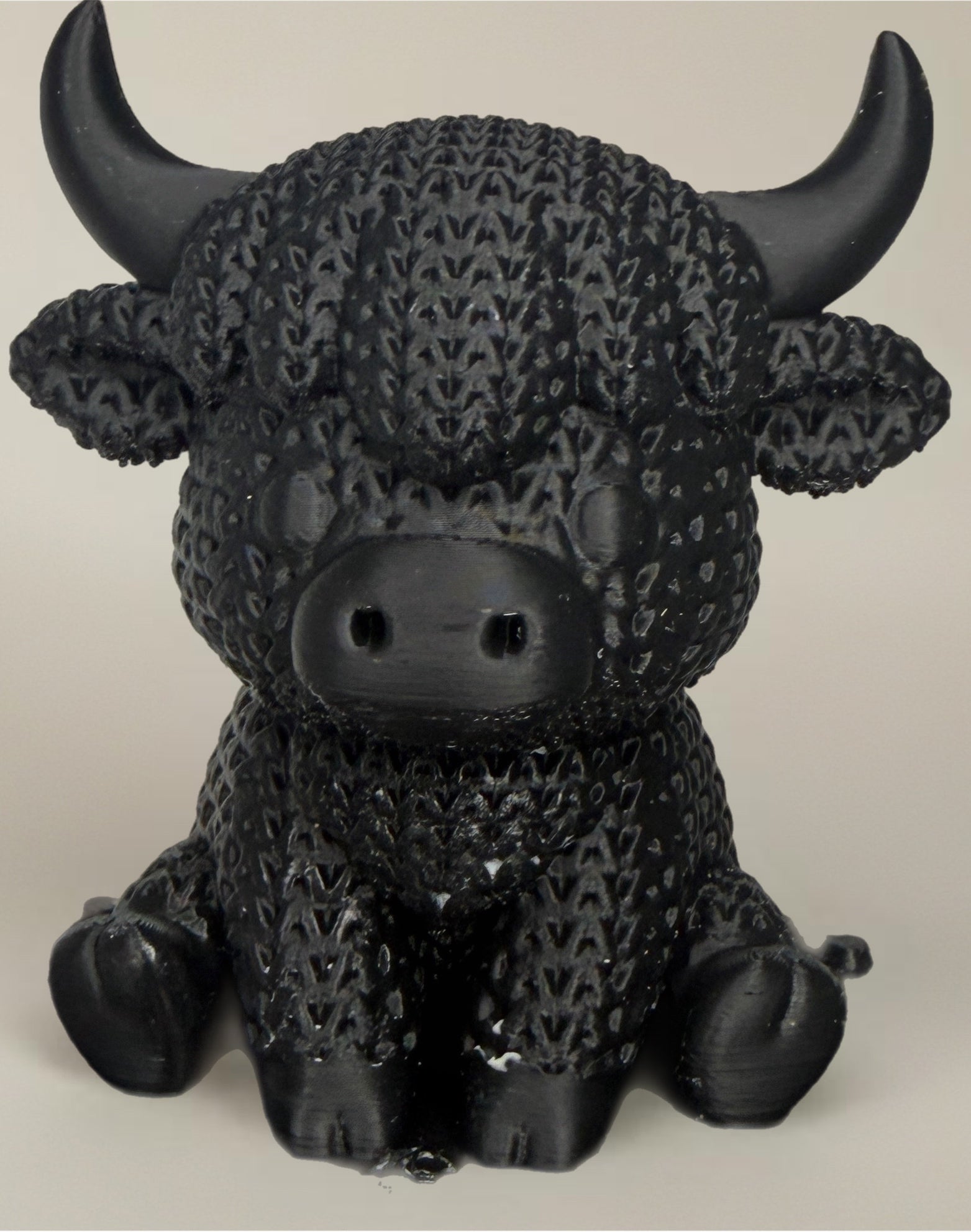 Crochet Highland Cow Mold