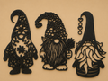 Set of Three Gnome Templates