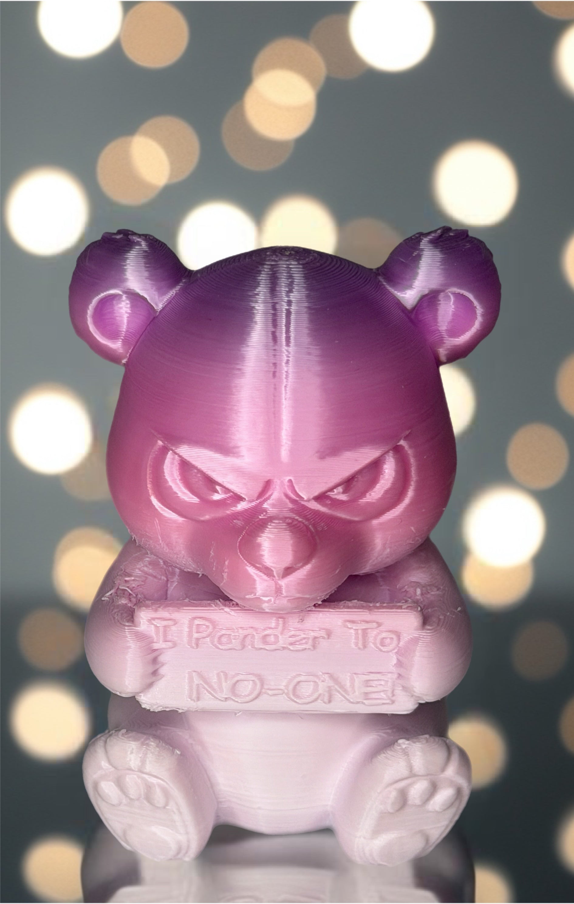“I Ponder To No-One” Bear Mold