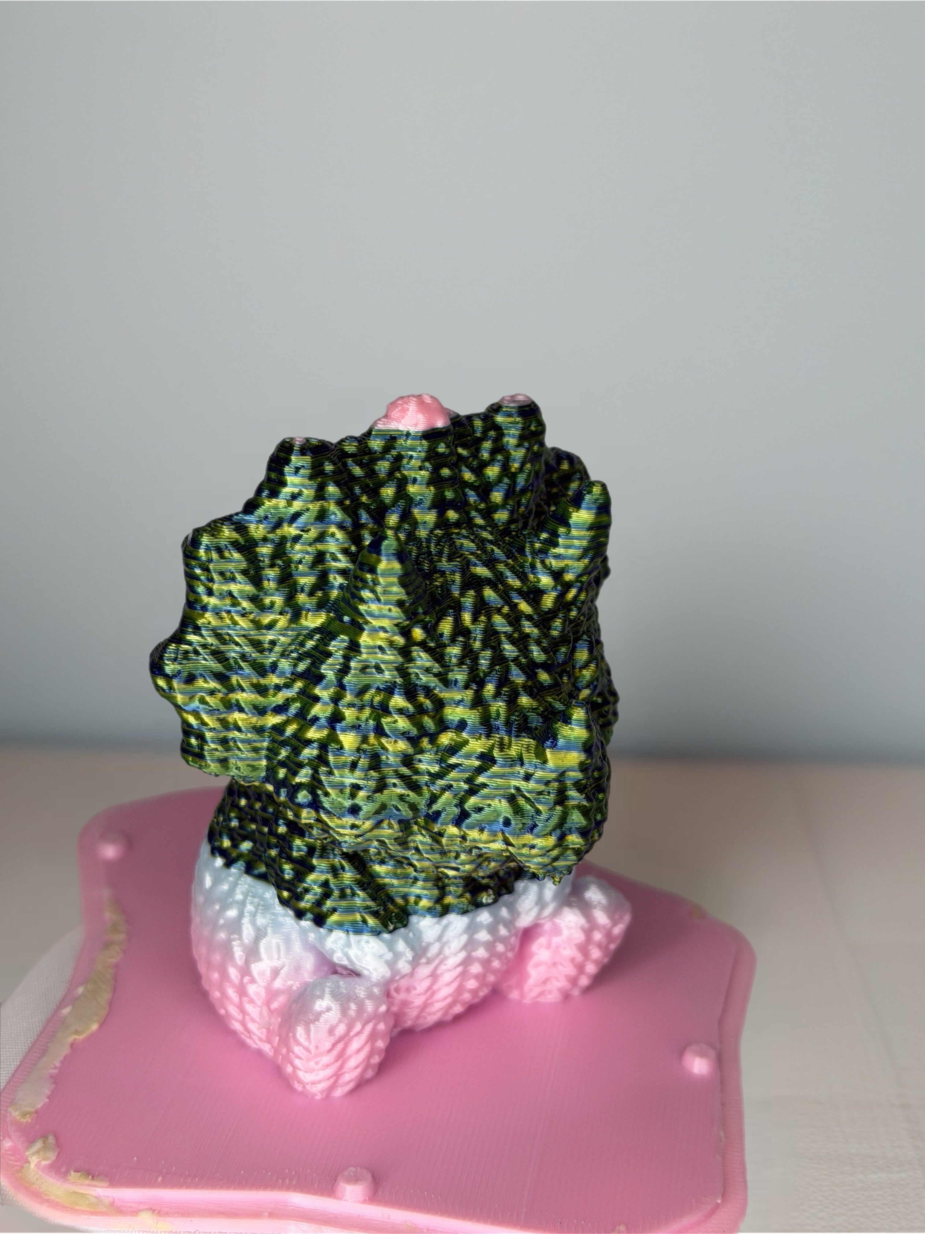 Crochet Triceratops Dinosaur Mold