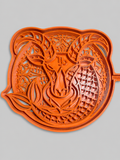 Capricorn Zodiac Plaque Silicone Mold