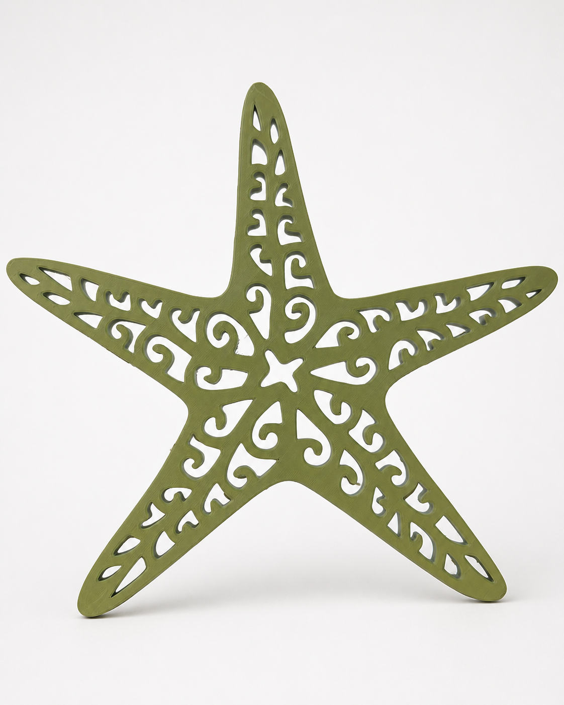 Starfish 3-D printed template