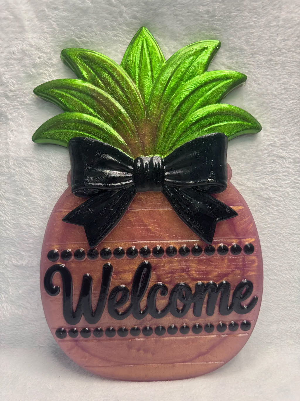 A great example of what the resin piece can look like.