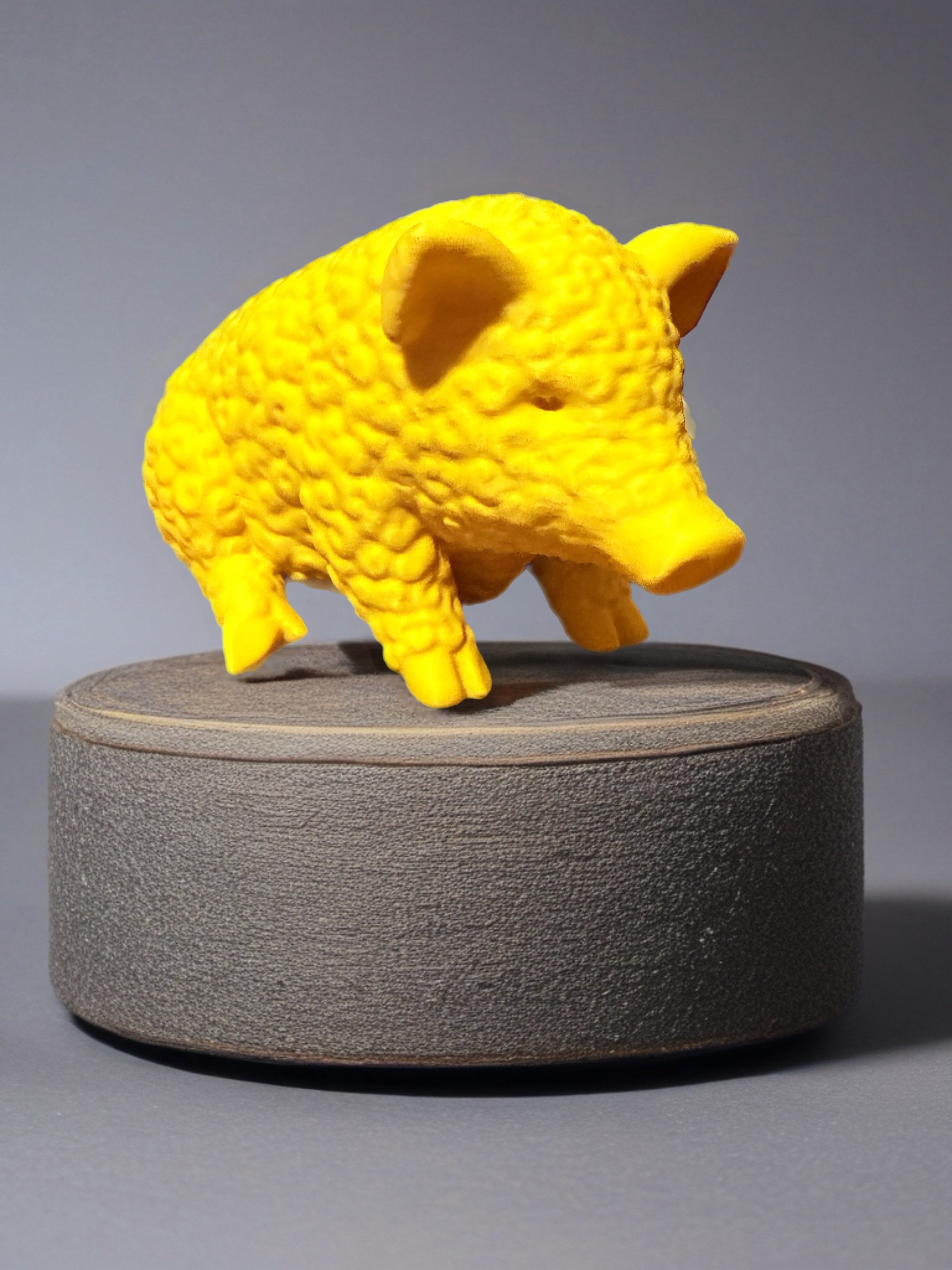 Ultra flexible Mangalitsa pig mold