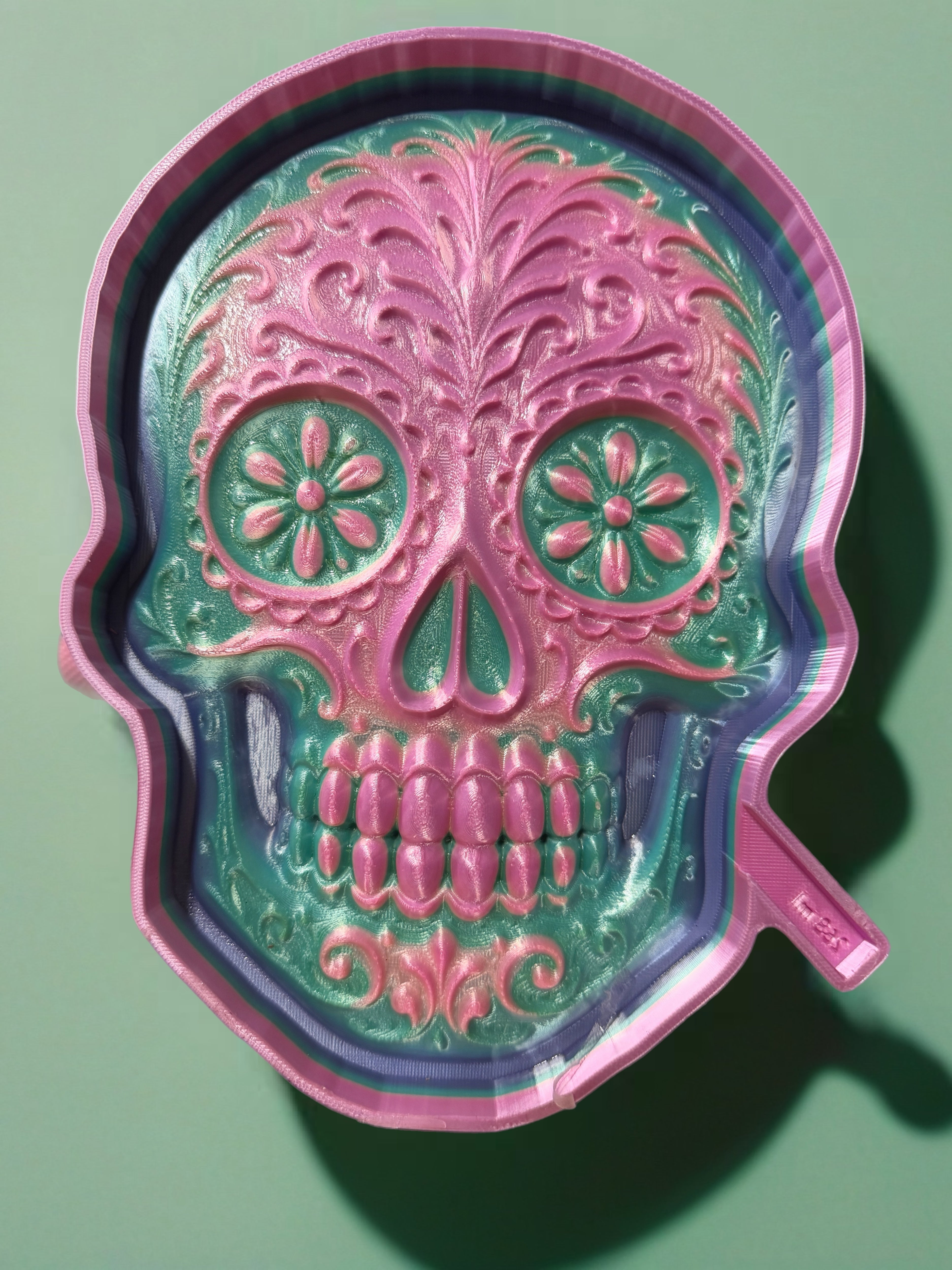 Sugar skull mold