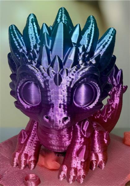 A Fantasy Ice Dragon mold