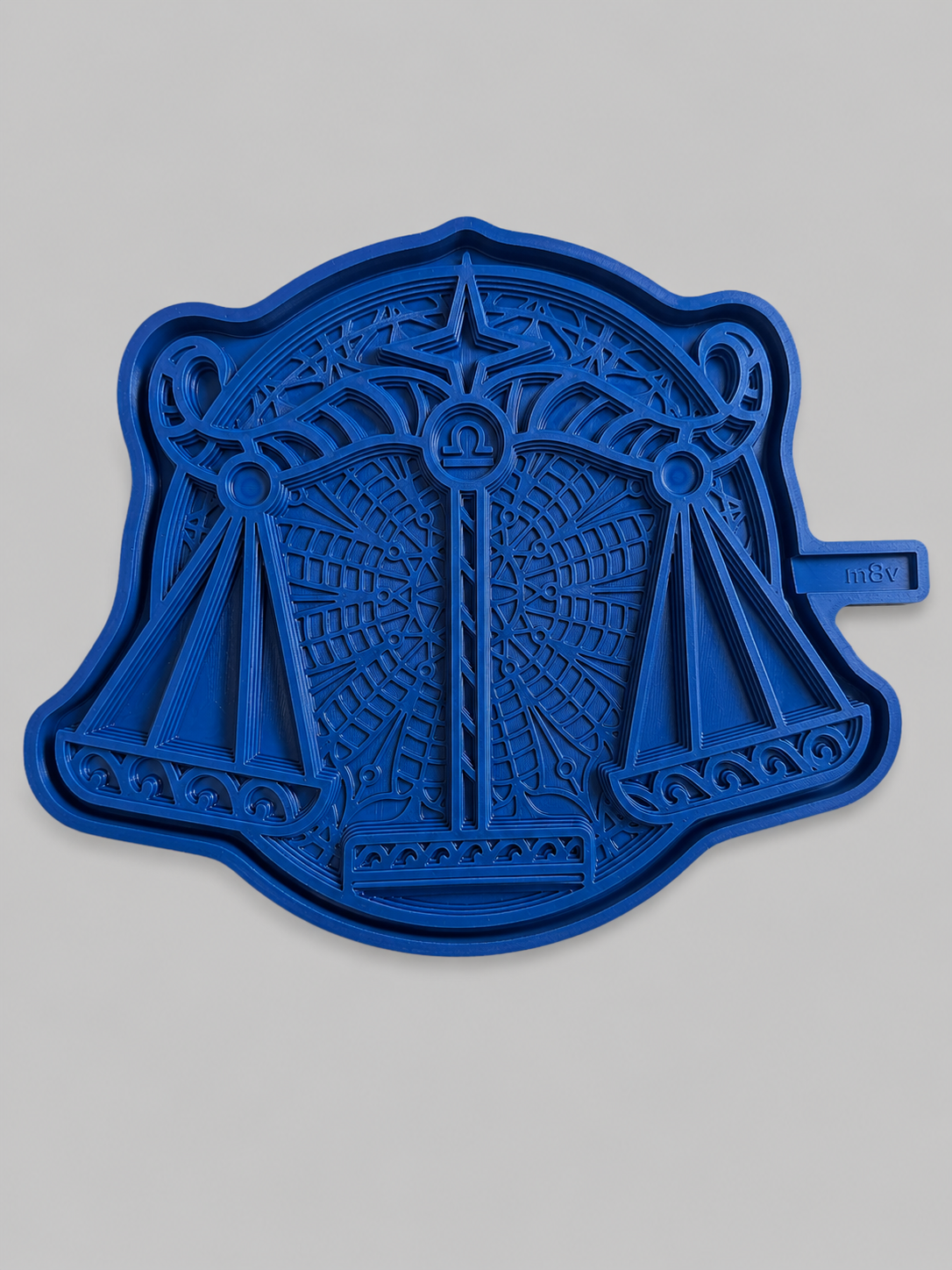 Libra Zodiac Plaque Silicone Mold