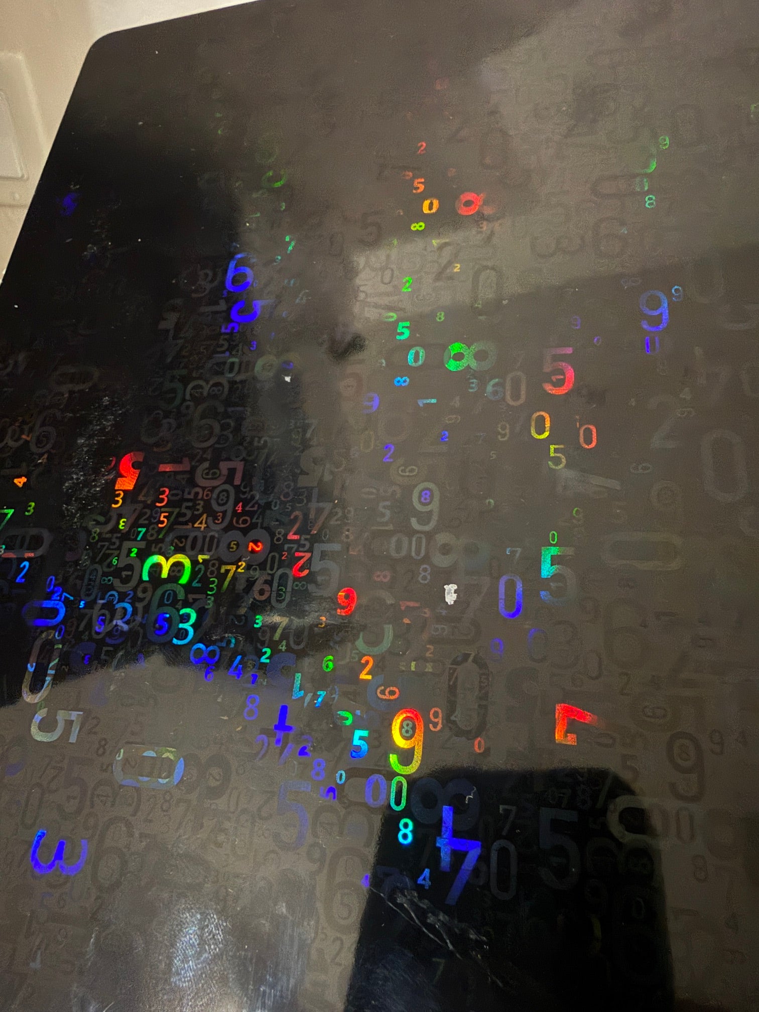 8 Different patterned Holographic mats