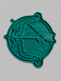 Sagittarius Zodiac Plaque Silicone Mold