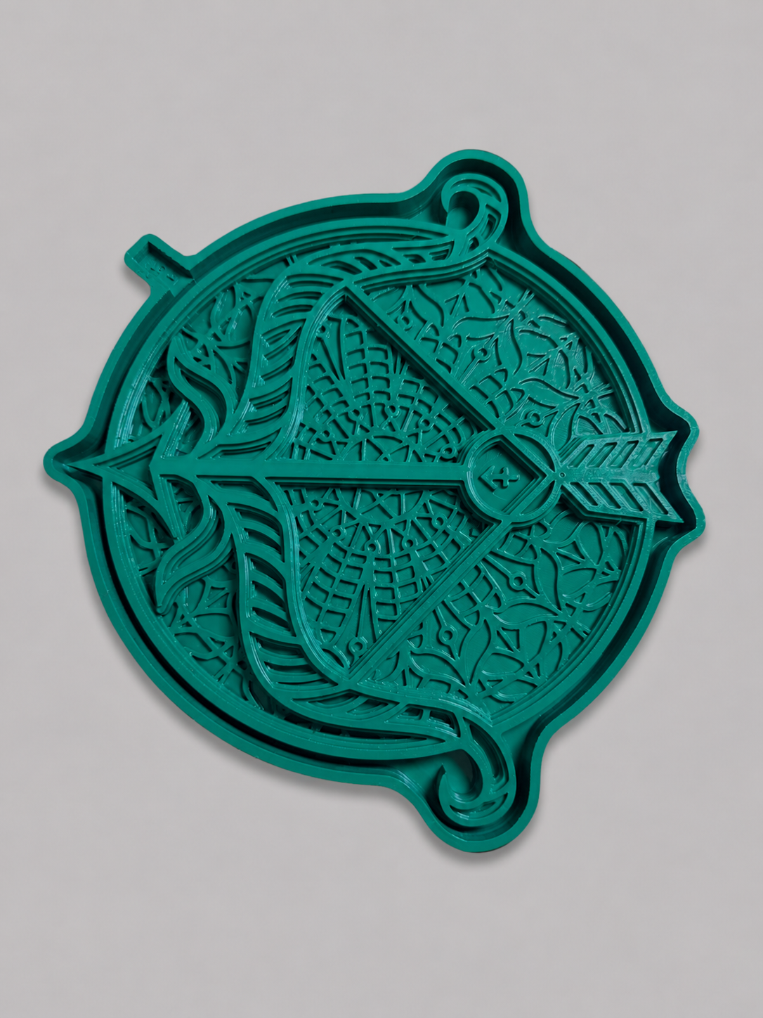 Sagittarius Zodiac Plaque Silicone Mold