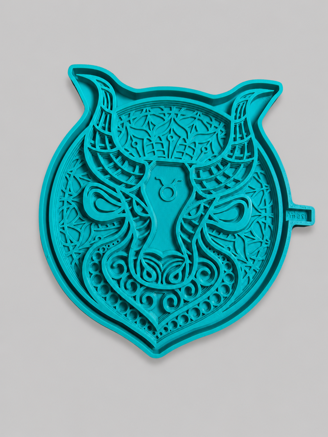 Taurus Zodiac Plaque Silicone Mold