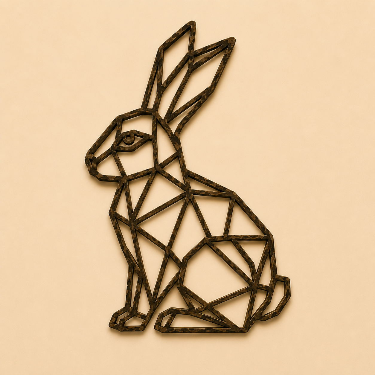 Geometric Rabbit Template
