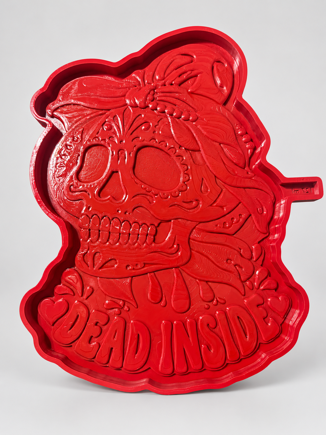 Dead Inside Sugar Skull Mold. Mold only.