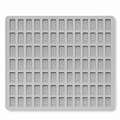 Double 12 numbered domino silicone mold