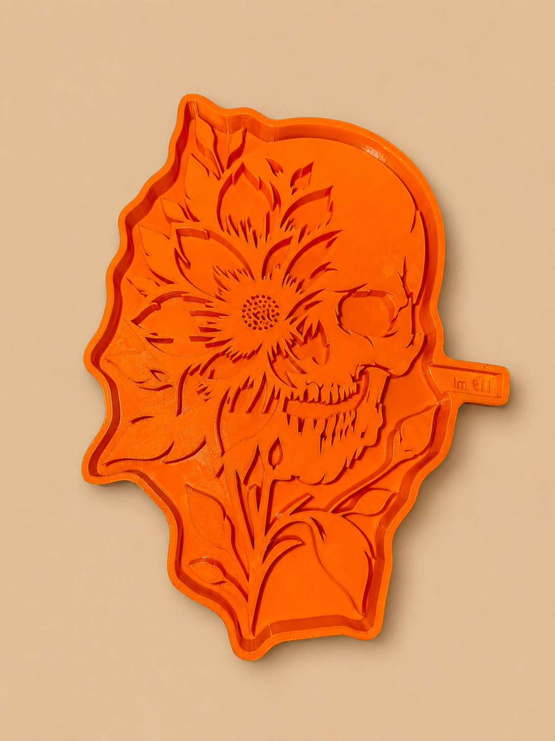 Flower Skull Mold