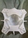 Giant tree frog silicone mold with plastic support frame