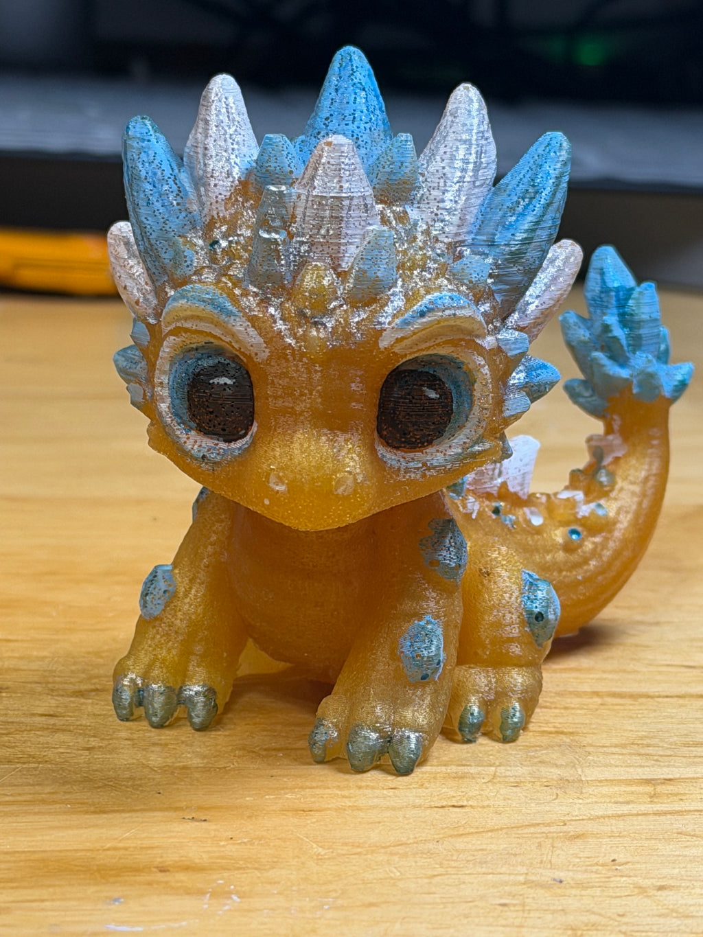 A Fantasy Ice Dragon mold