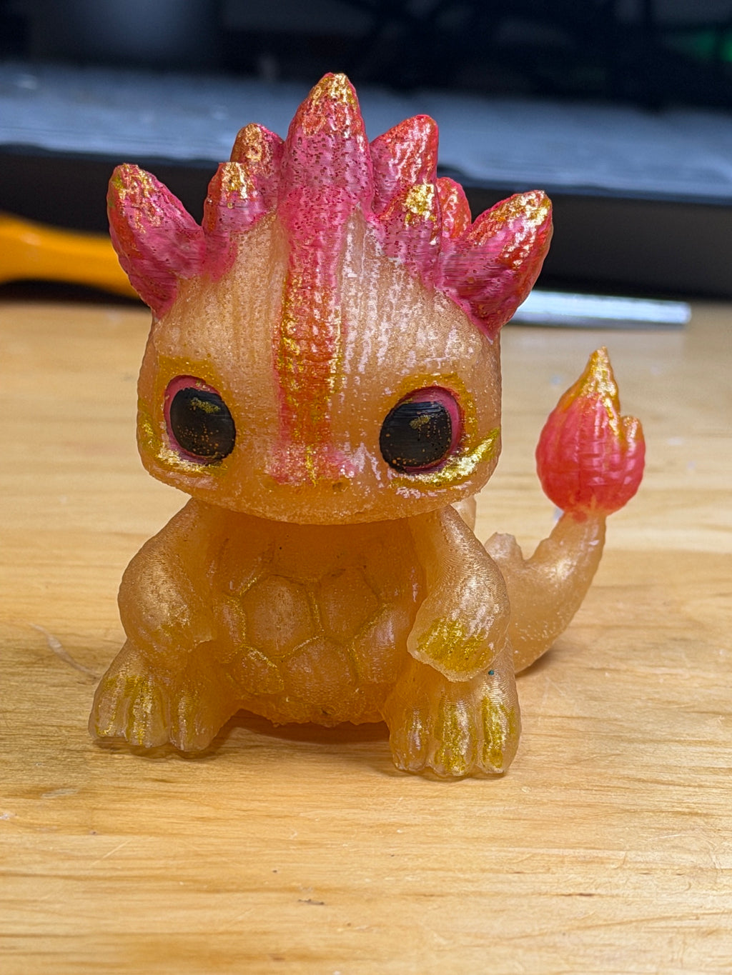 A Fantasy Lava Dragon Mold