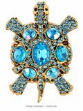 Ornate turtle design example — mold only