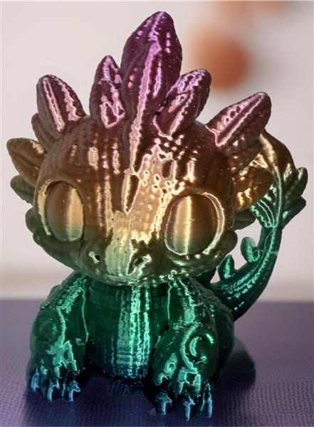 A fantasy plant dragon mold