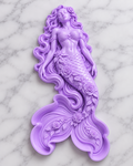 Rose Mermaid Mold design illustration